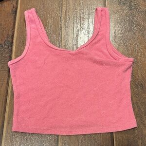 Hollister Coral Crop Top